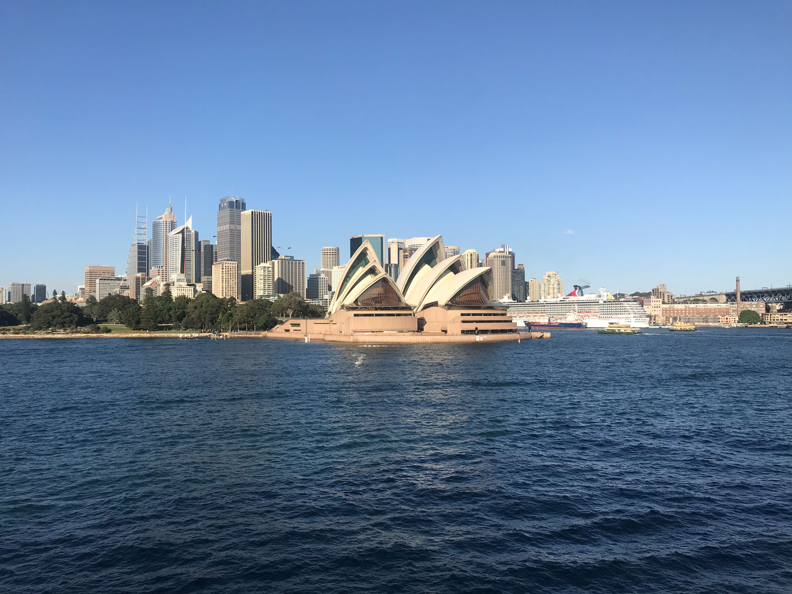 Sydney Harbour before
